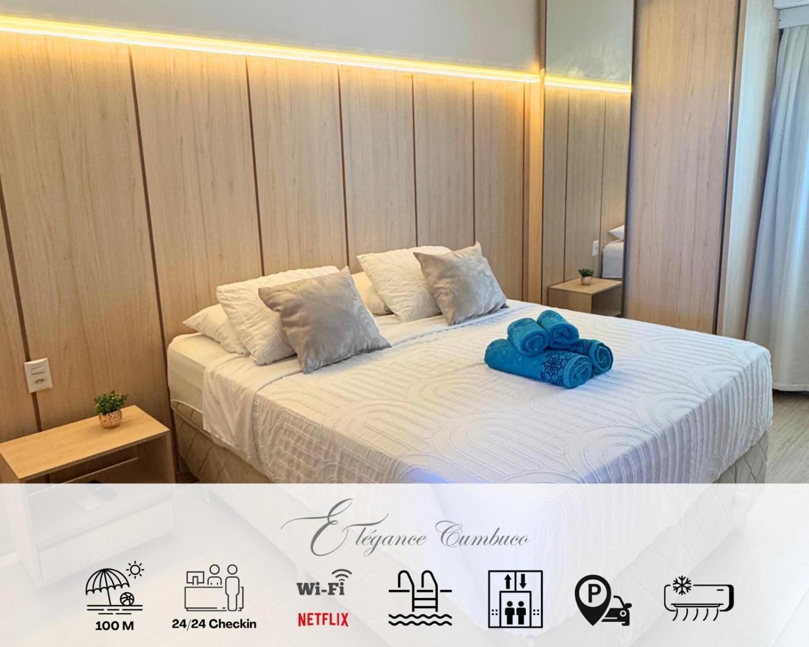 קאוקאיה Apartamento Beach Place Cumbuco 100M Da Praia מראה חיצוני תמונה